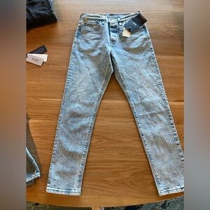 Levi’s 501 skinny high rise
